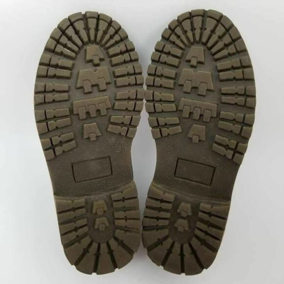 Kids Oxford Beaver Creek Darren Lace Up Pu Leather Chunky Dress Shoes Size 3.5 - Picture 7 of 11